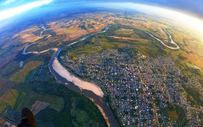 Foto aérea da Cidade de Rosário (RS)